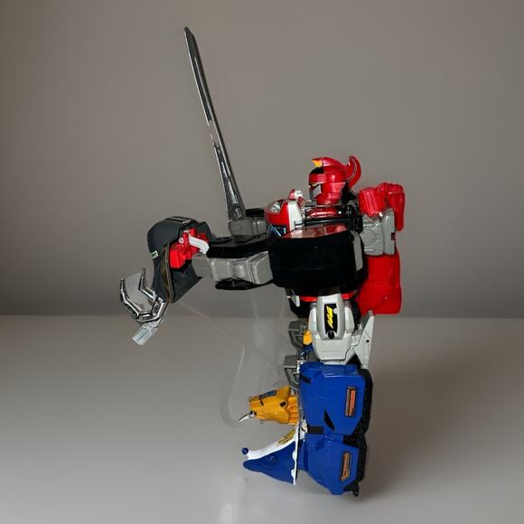 Megazord 2260 Deluxe Set Mighty Morphin Power Rangers Bandai 1993 -Near Complete - Picture 5 of 16